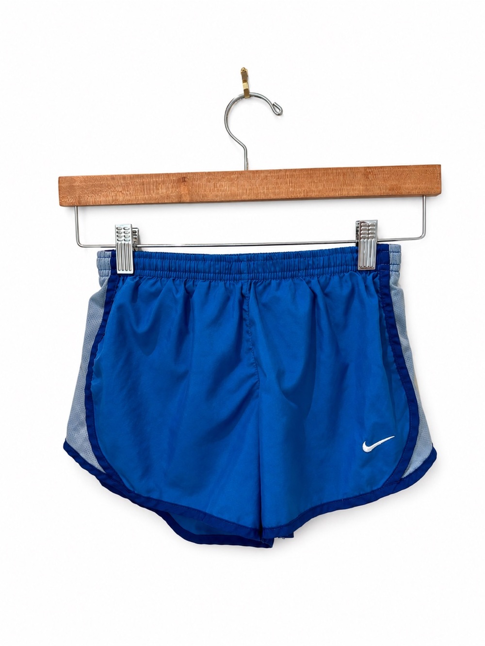Nike Royal Blue Tempo Dri-FIT Performance Shorts with White Lining